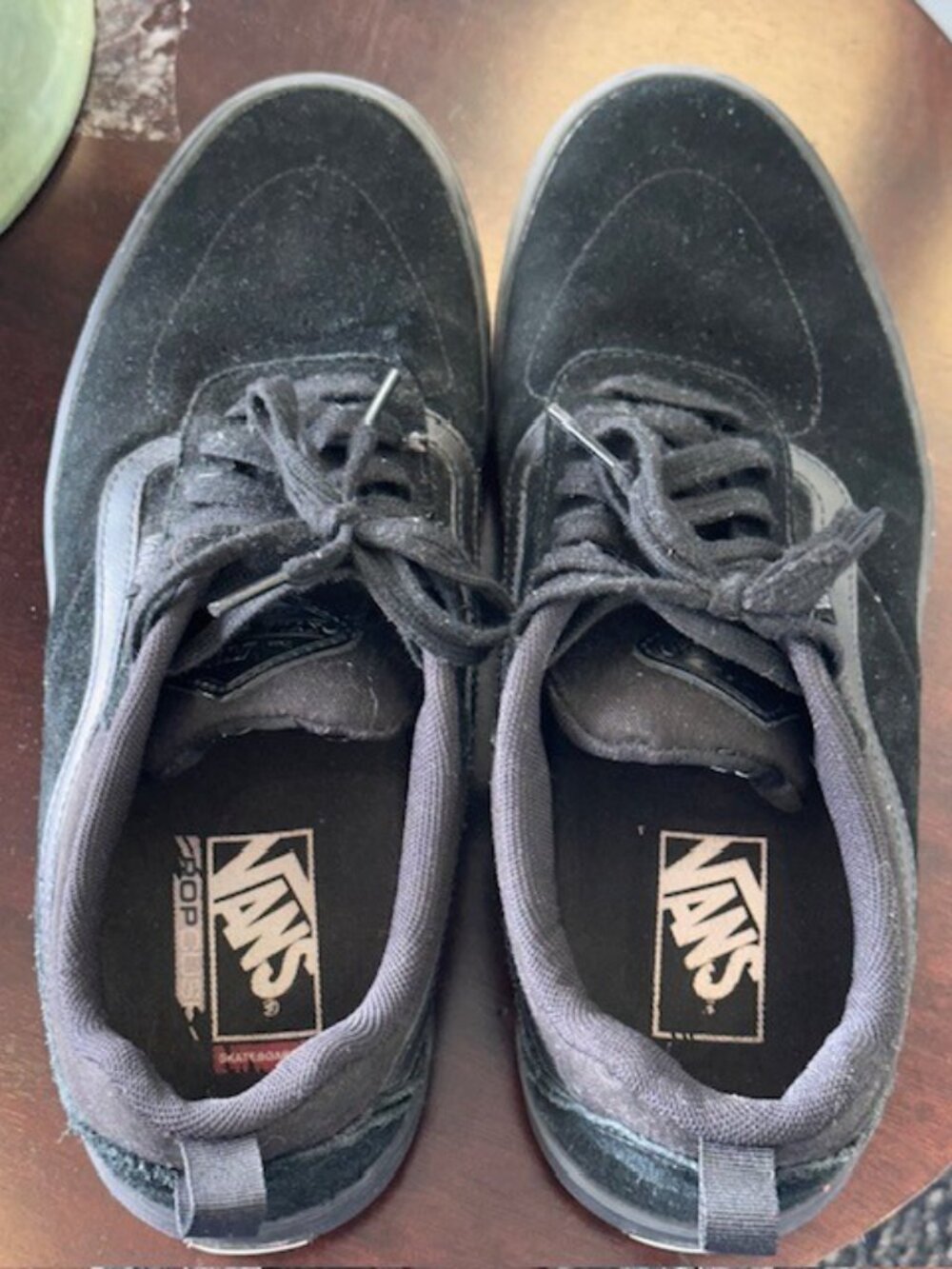 Vans Skate Kyle Walker Pro Black Gum Suede Skate Shoes 9.5 - Men's